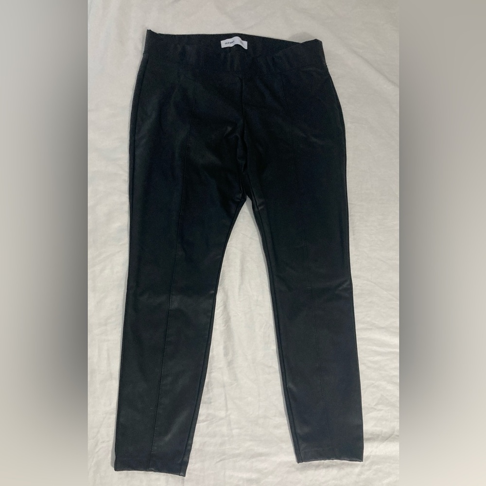 Old Navy women’s high-rise faux leather pants